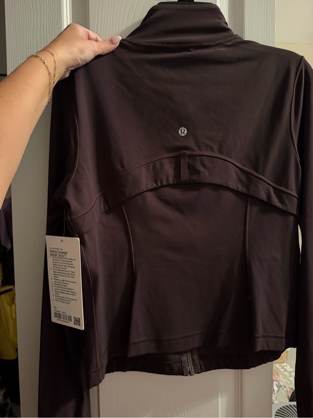 Lululemon Define Jacket cropped